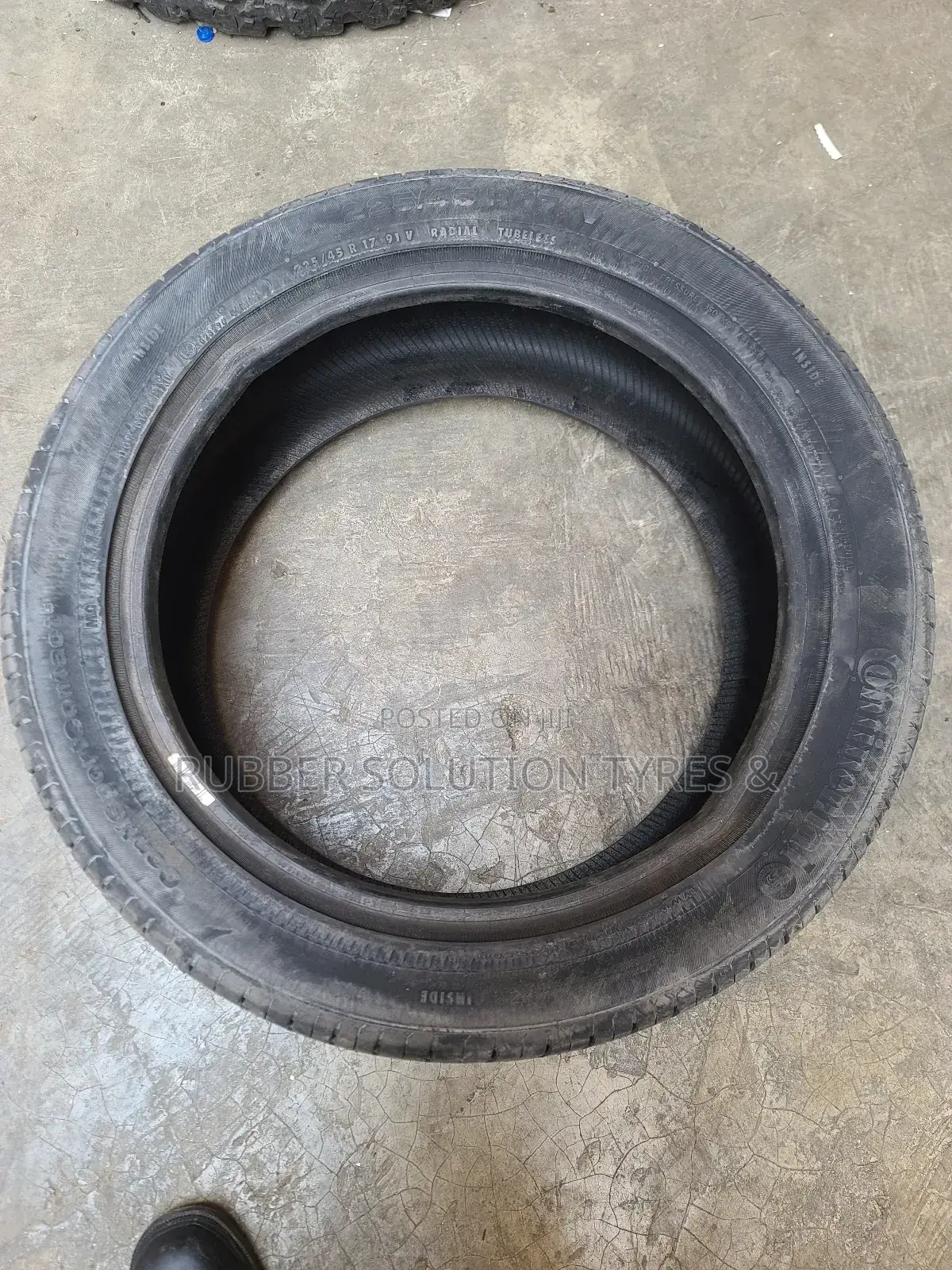 225/45r17 Continental Tires