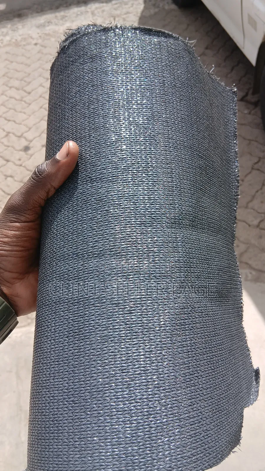 Grey Car Shade Net