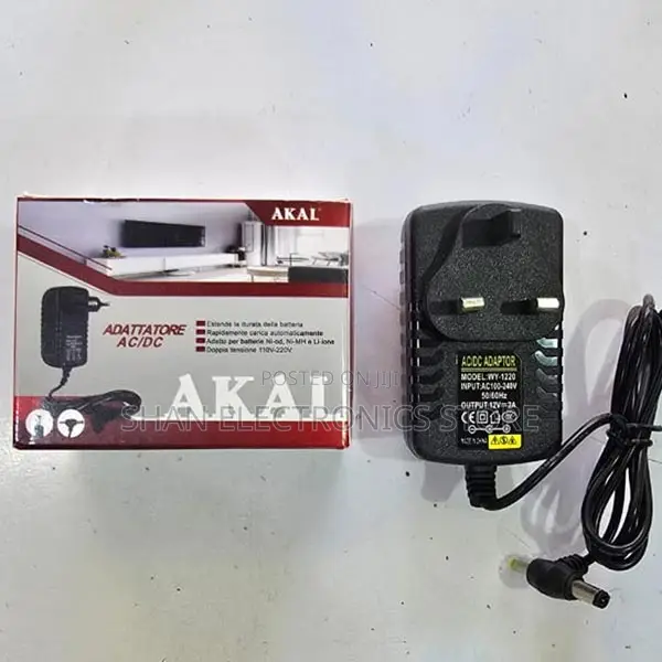Ac Dc Power Adaptor 12v 1a 2a Power Supply Uk Plug.