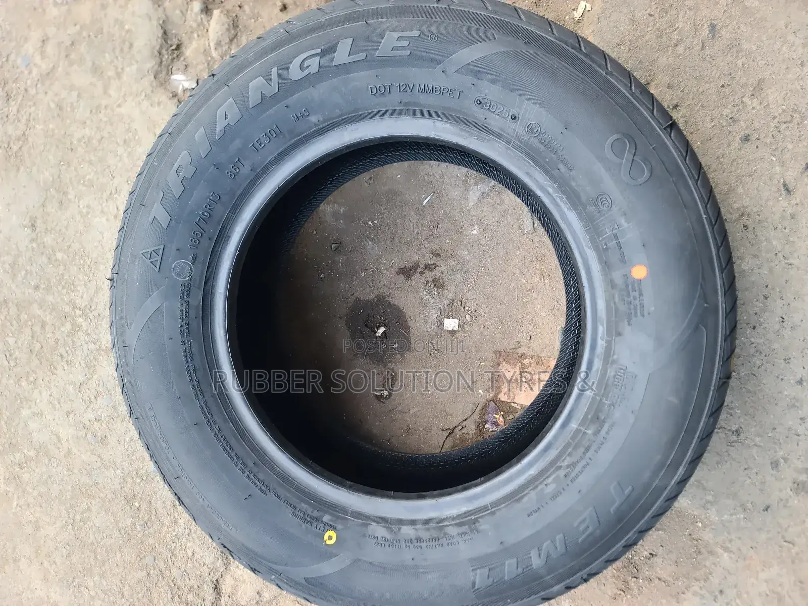 185/70r13 Triangle Tires 86t Te301