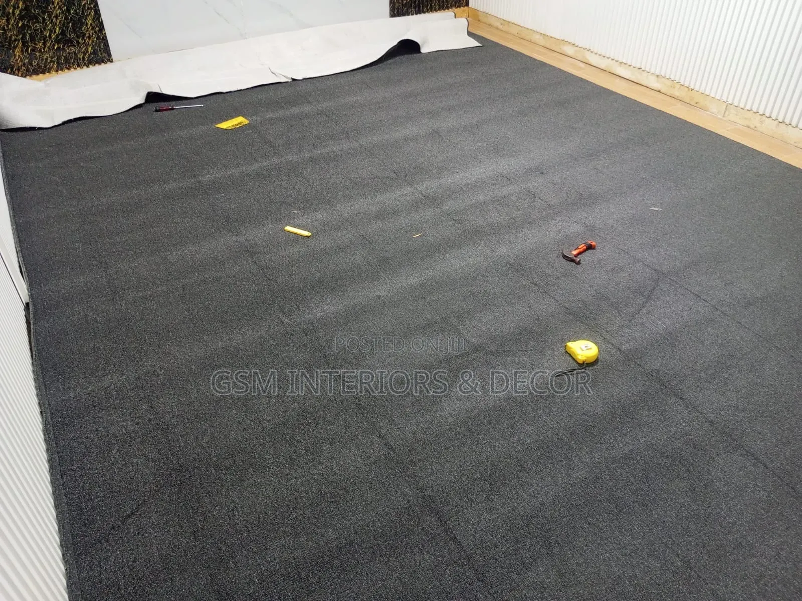 Dark Grey Office Carpets Suplly and Fixing Kenya