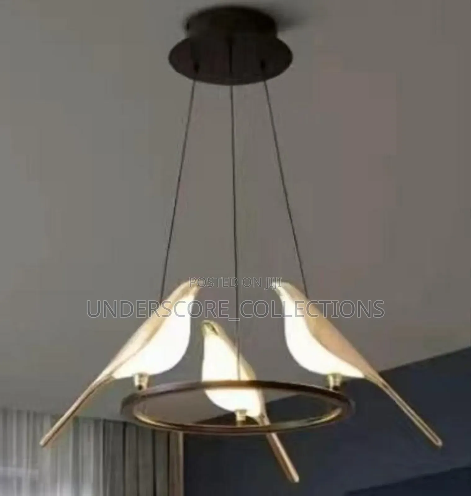 Modern Led Bird-Themed Pendant Light or Chandelier