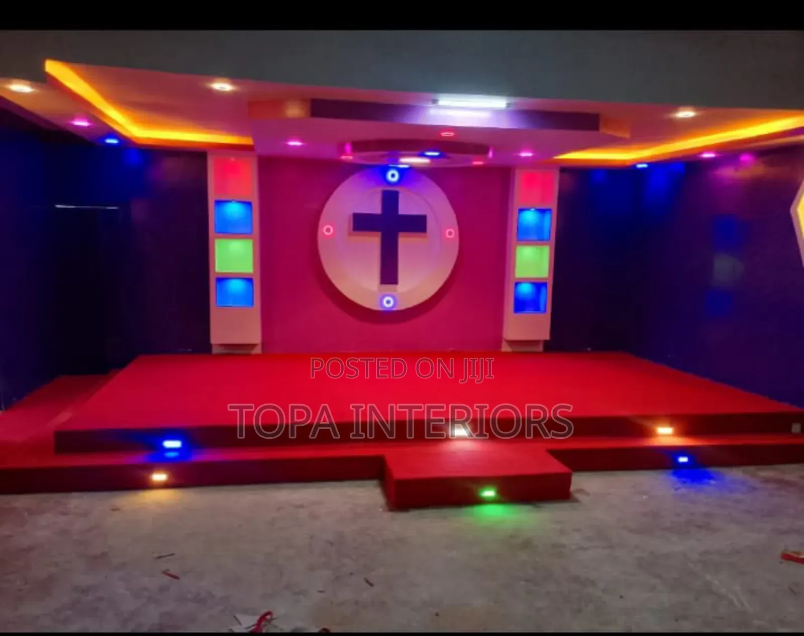 All Churches Wall to Wall Carpets for Altar Decoration Installation