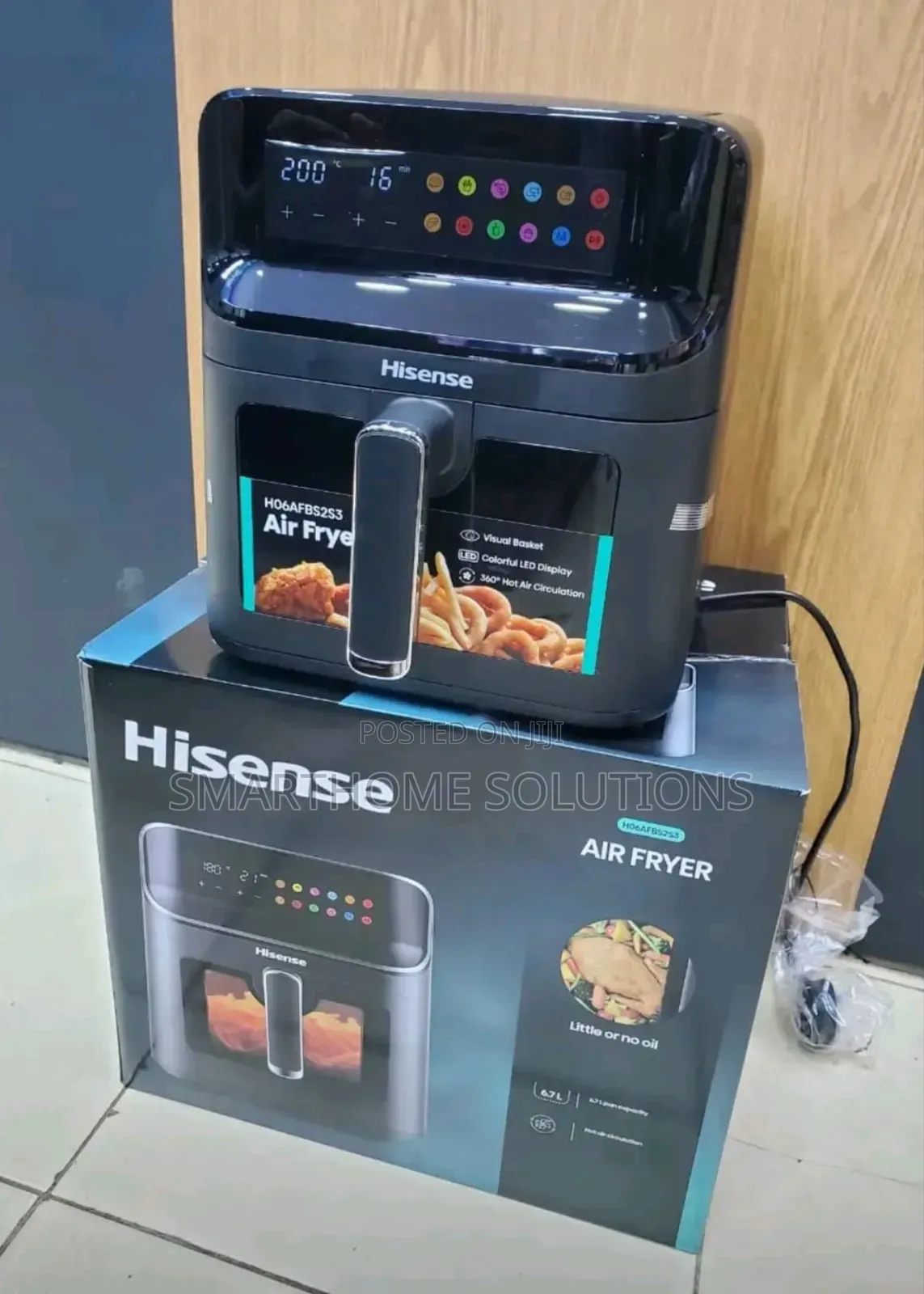 Hisense Single Air Fryer- 6.3 Litres