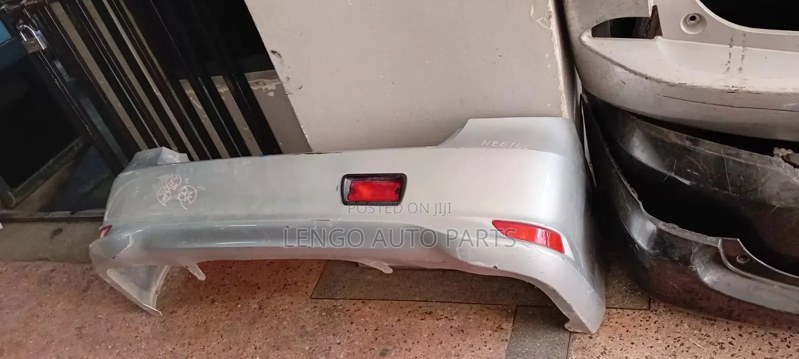 Toyota Axio 165 Rear Bumper With Reflectors