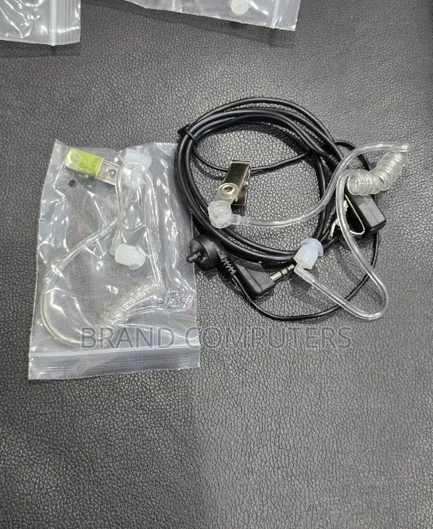 Baofeng Walkie Talkies – Clear Tube Earpiece With Mic