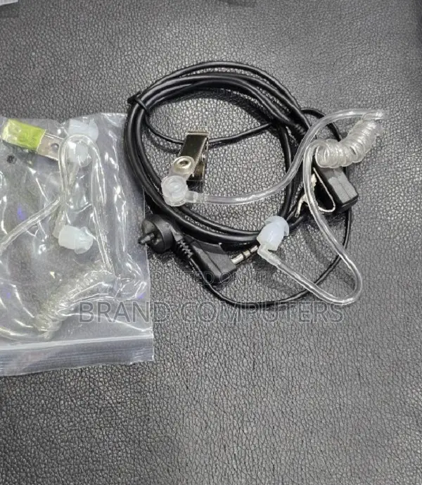 Fbi Clear Tube Earphones