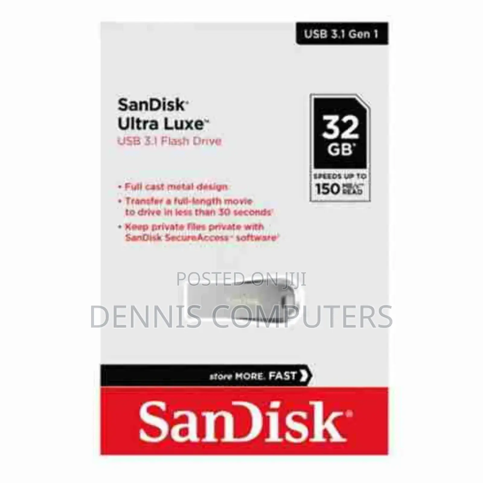Sandisk Ultra Luxe 32gb Usb Flash Disk