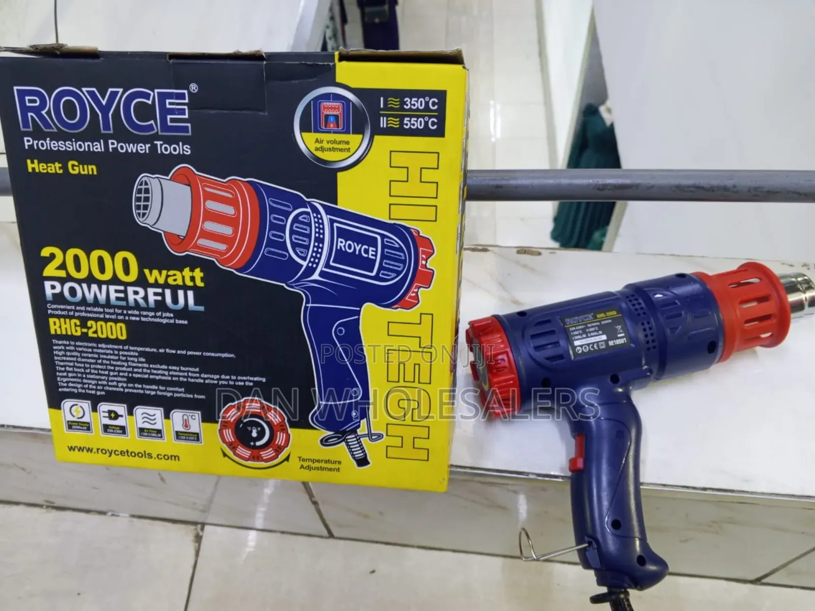 Royce Hot Air Gun Professional Tool