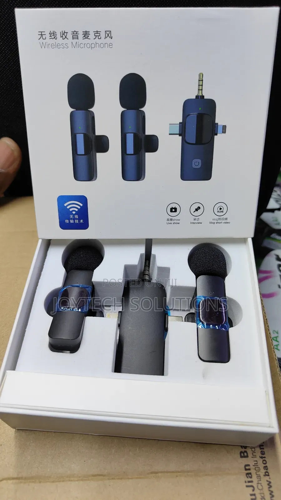 Wireless Microphone Lavalier Mic