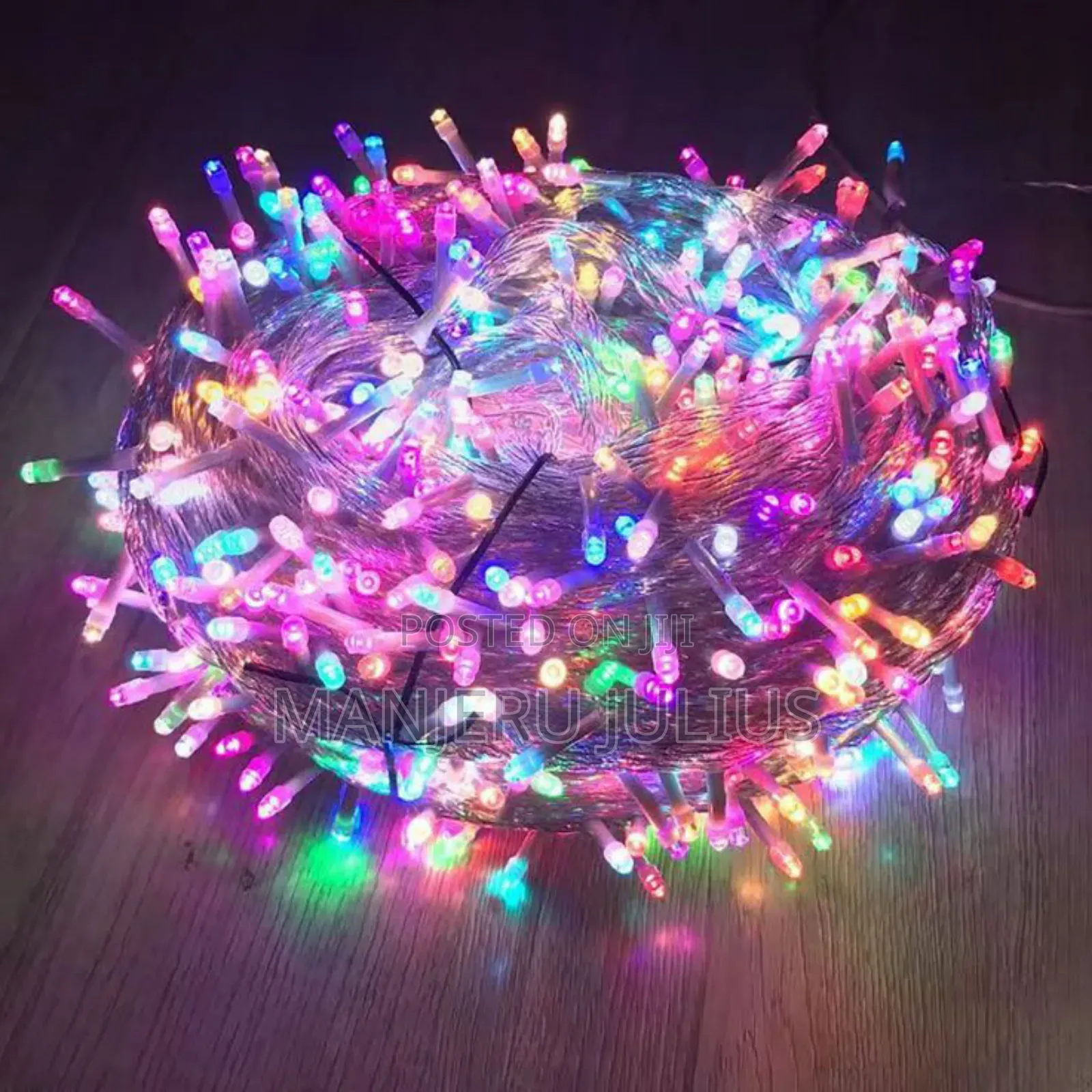 Multicolored 50m Christmas Lights