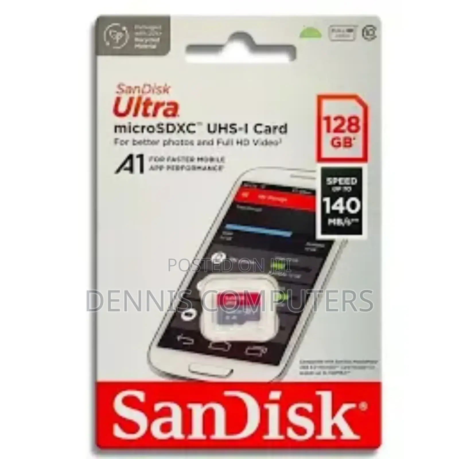 Sandisk Ultra SDHC Card and SDXC Card Up to 100mb/S -128gb
