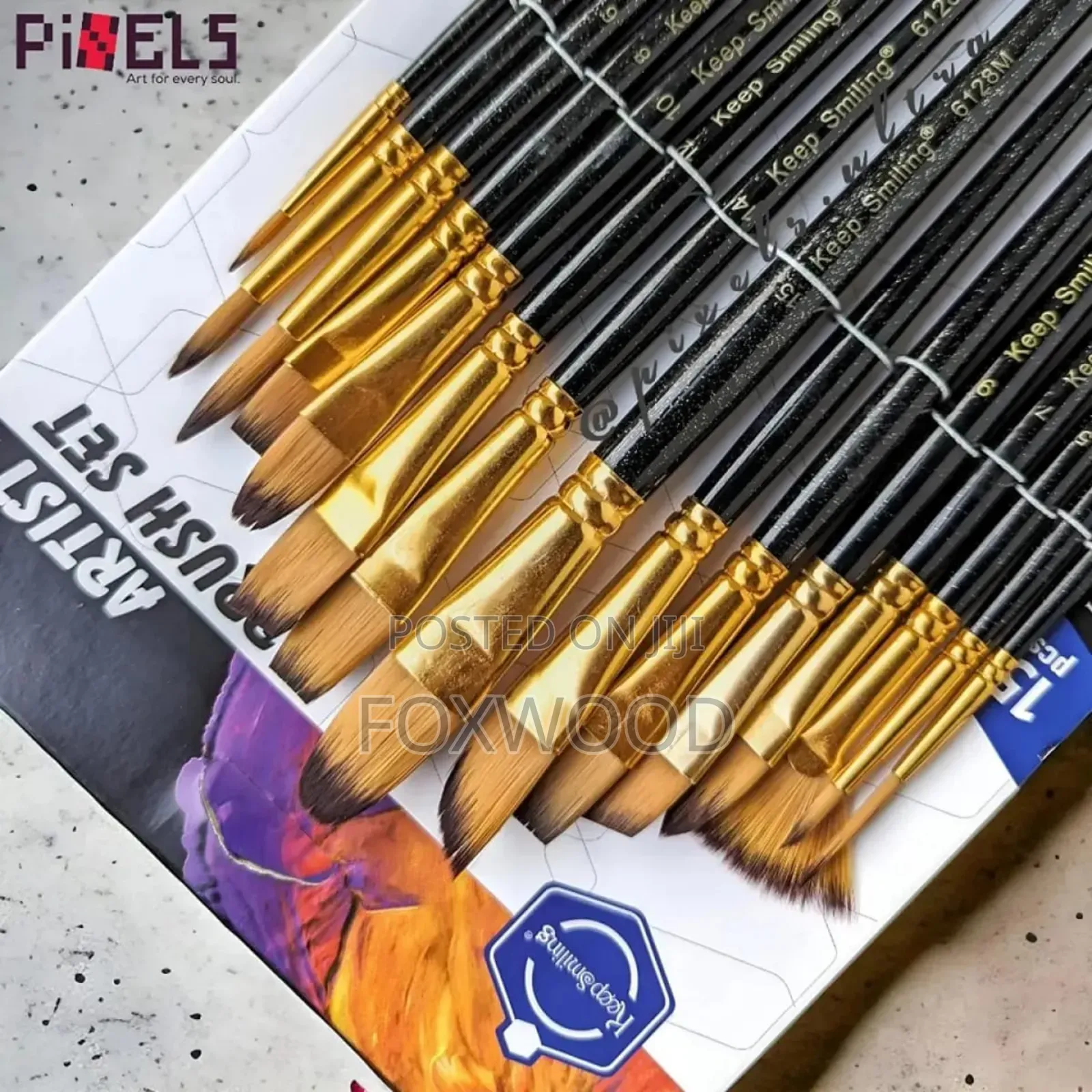 Keep Smiling Mix Artist Brush 15pcs