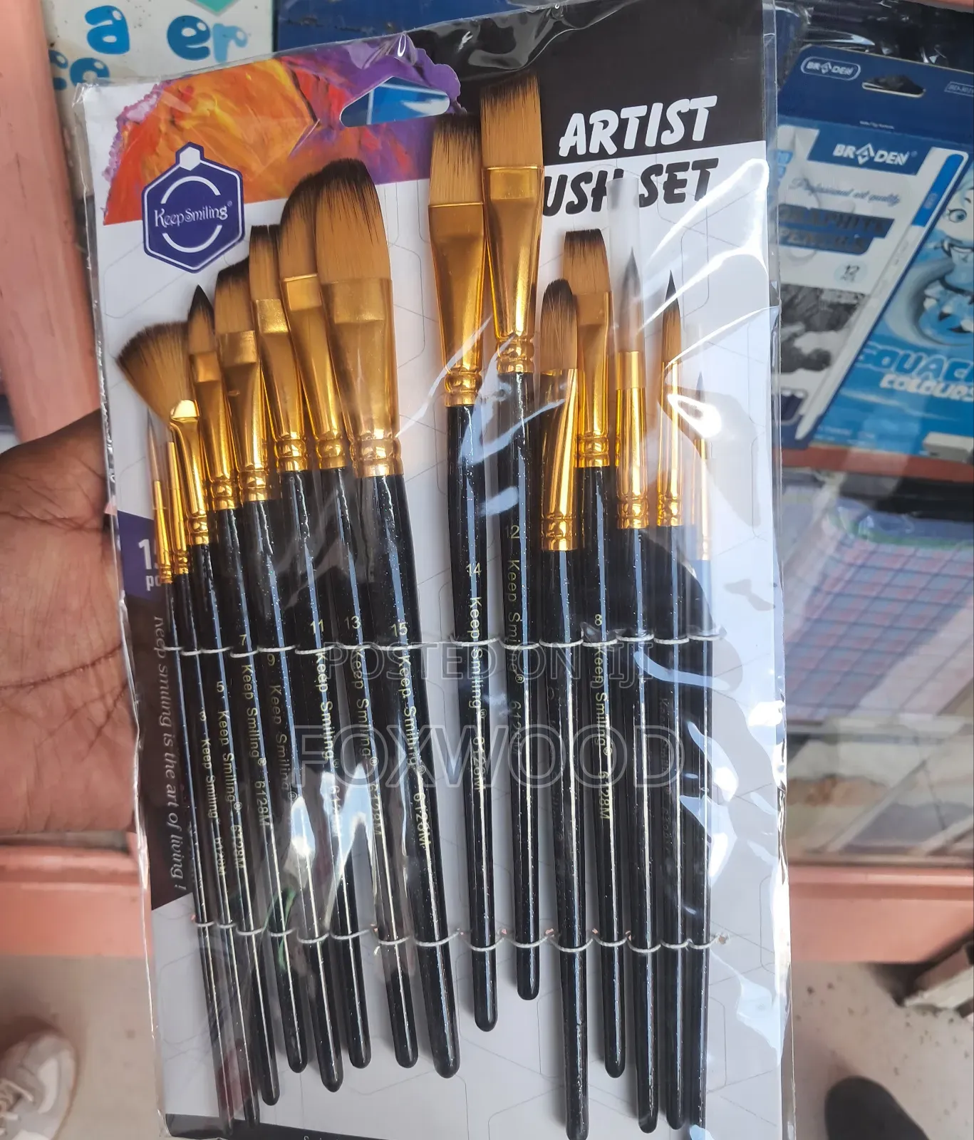 Keep Smiling Mix Artist Brush 15pcs
