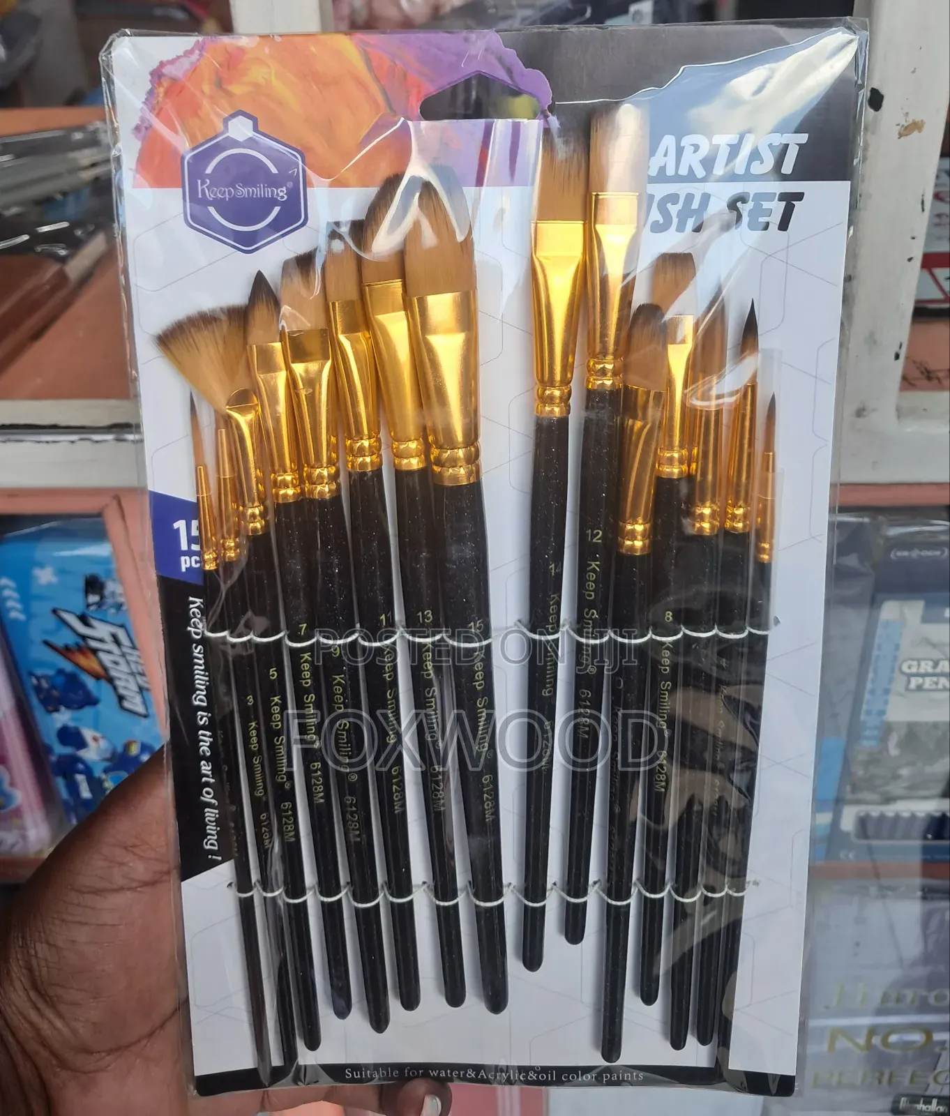 Keep Smiling Mix Artist Brush 15pcs