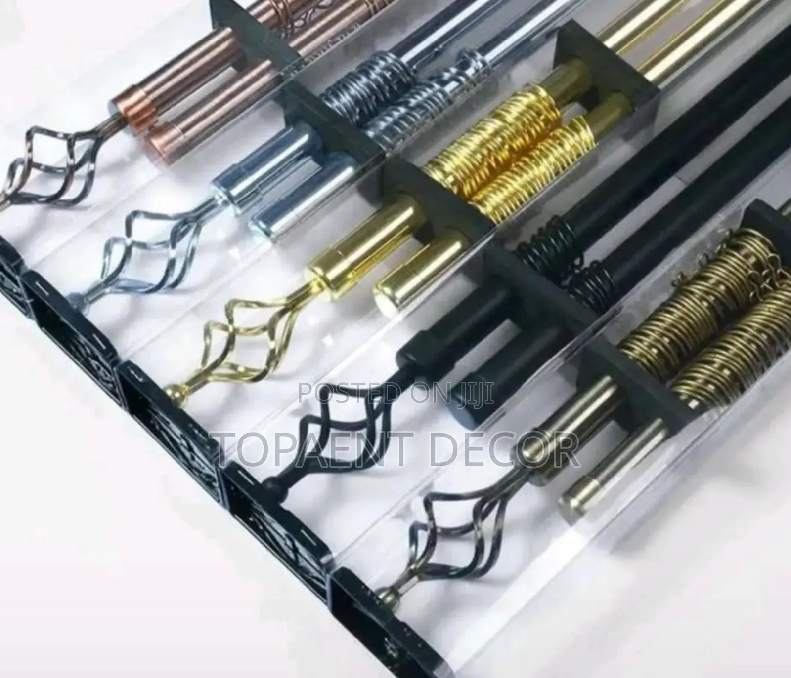 Adjust To Your Style With 2m Double Adjustable Window Curtain Rods