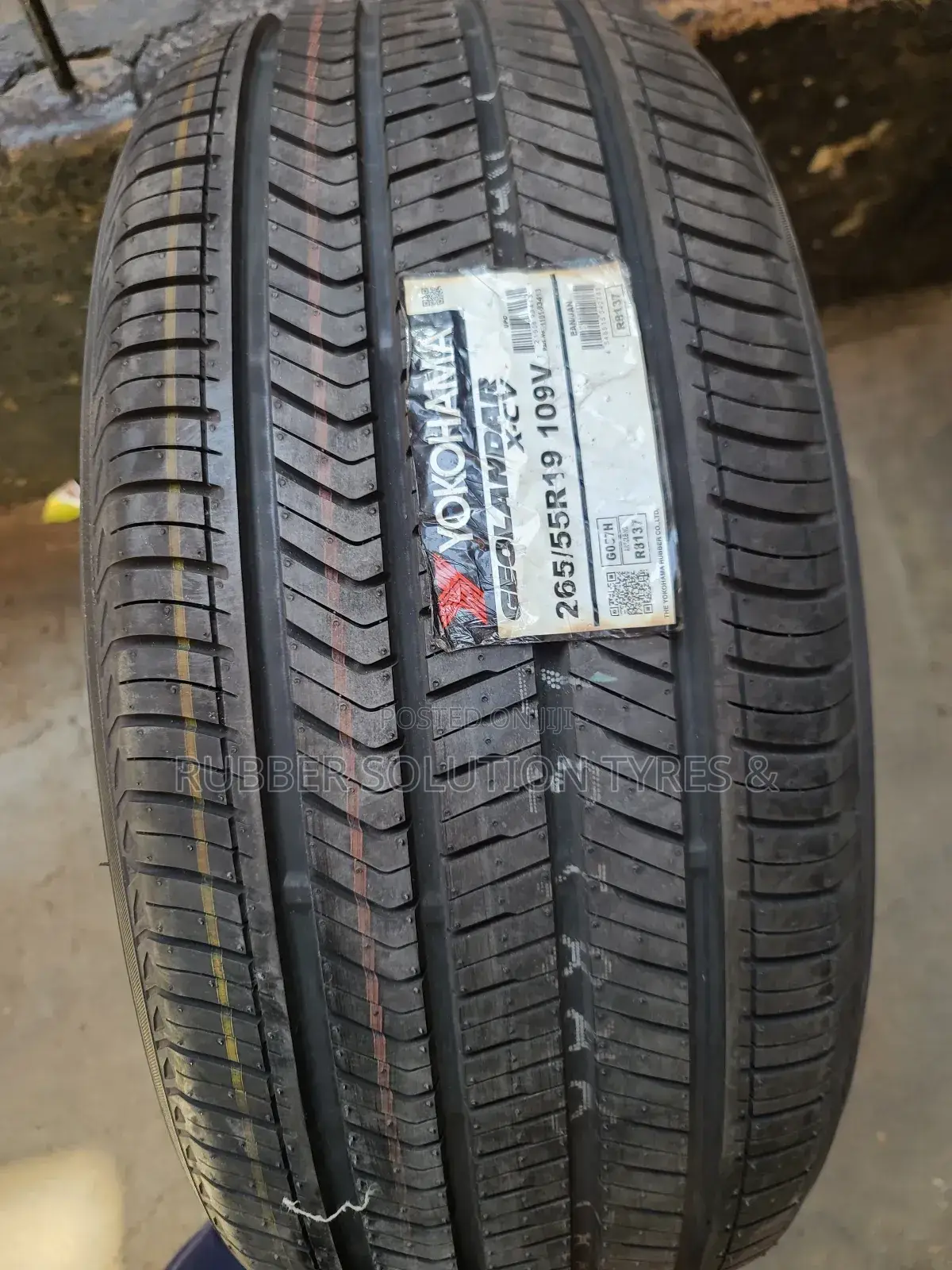265/55r19 Yokohama Tyres 109v Geolandar [Made in Japan]