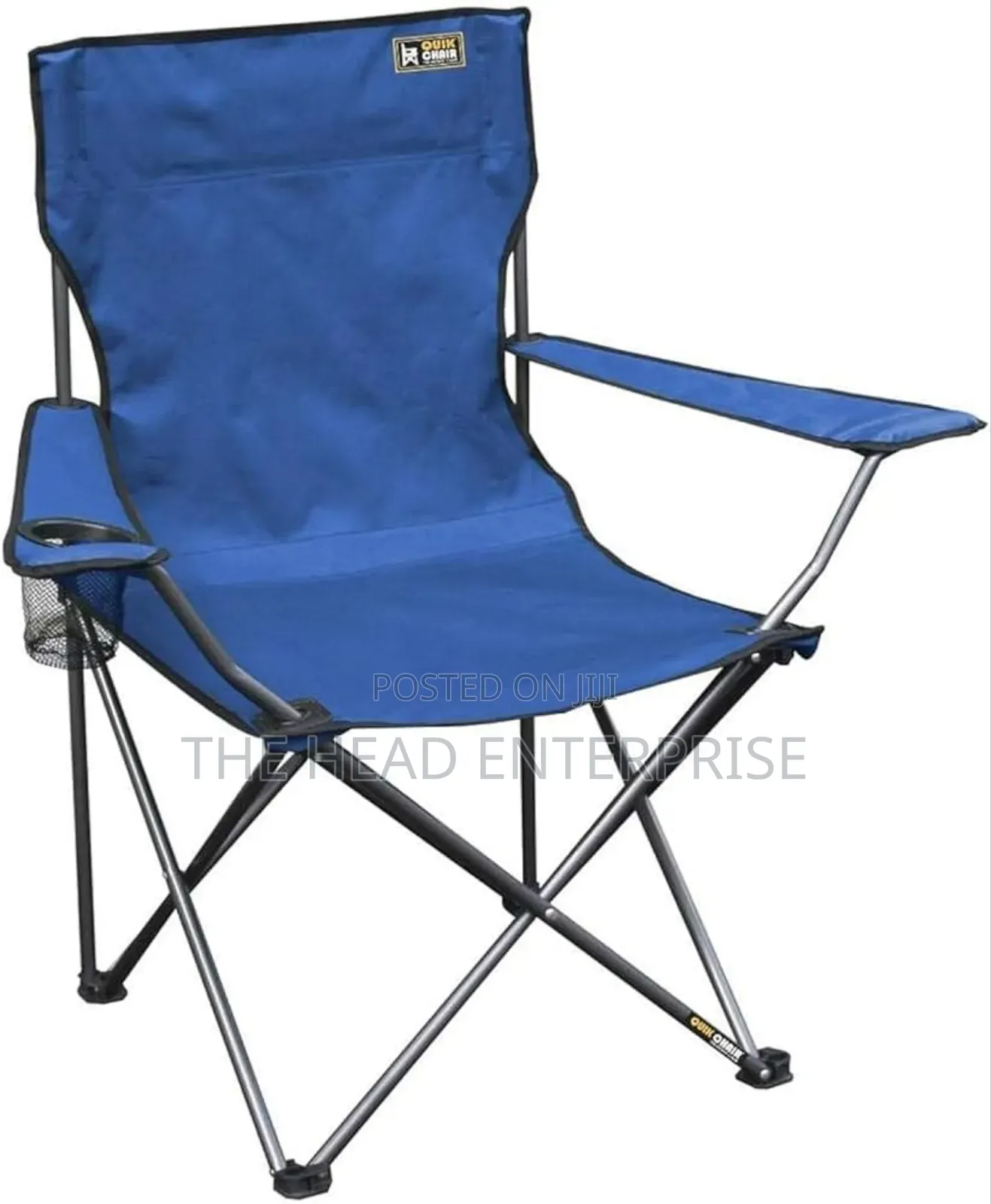 Blue Upto 80 KGS Weight Load Foldable Seat