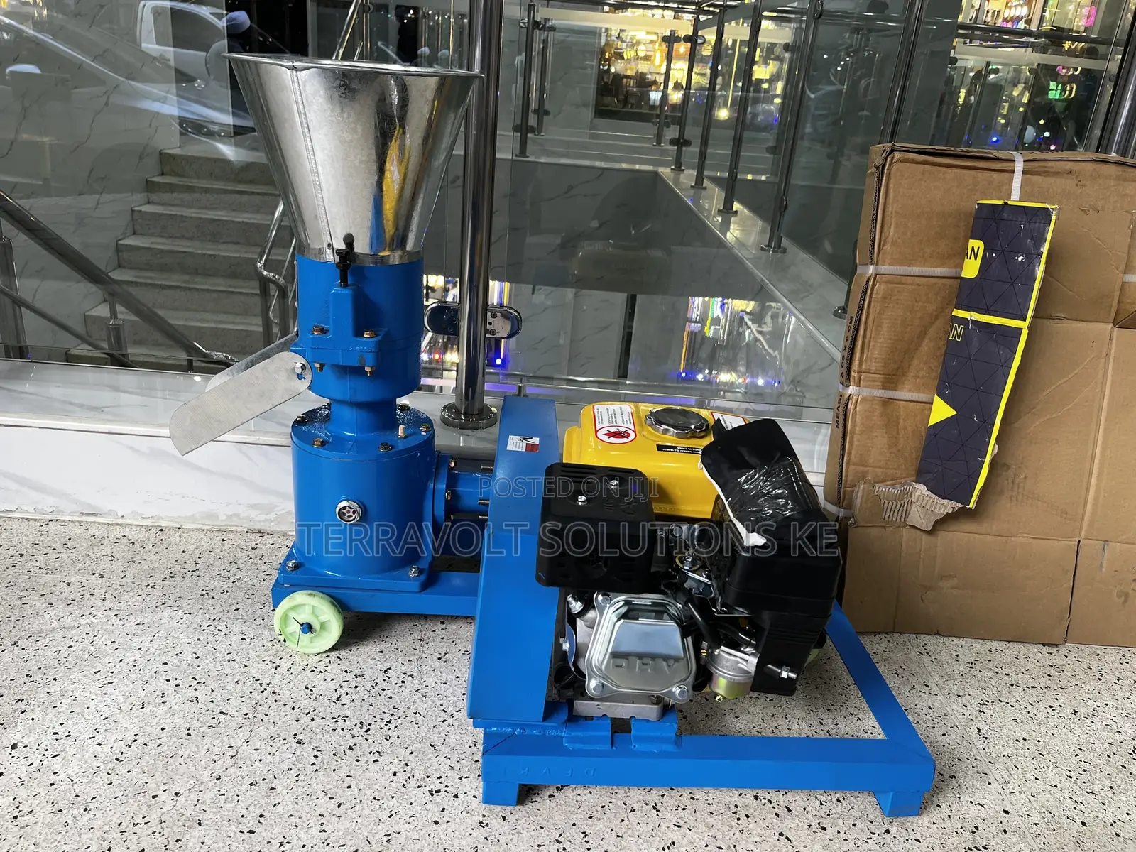 150kg Lenhard Pelletizer 7.5hp Petrol(Pellet Machine)