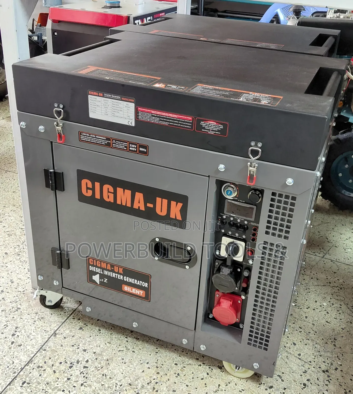 Cigma Uk 8kva Silent Diesel Inverter Generator