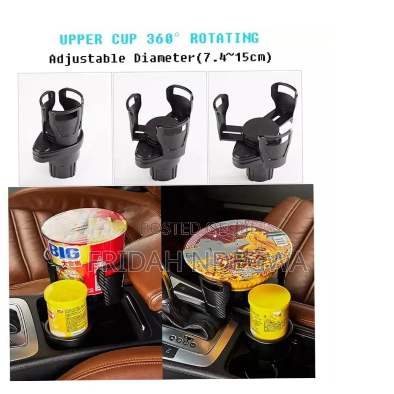 Strong Durable Expandacar Cup Holder