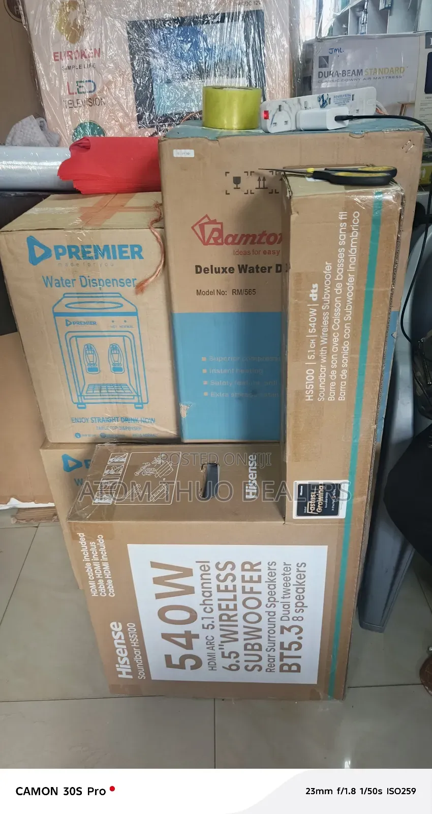 Hisense Sound Bar Hs5100. 6.5 Wireless