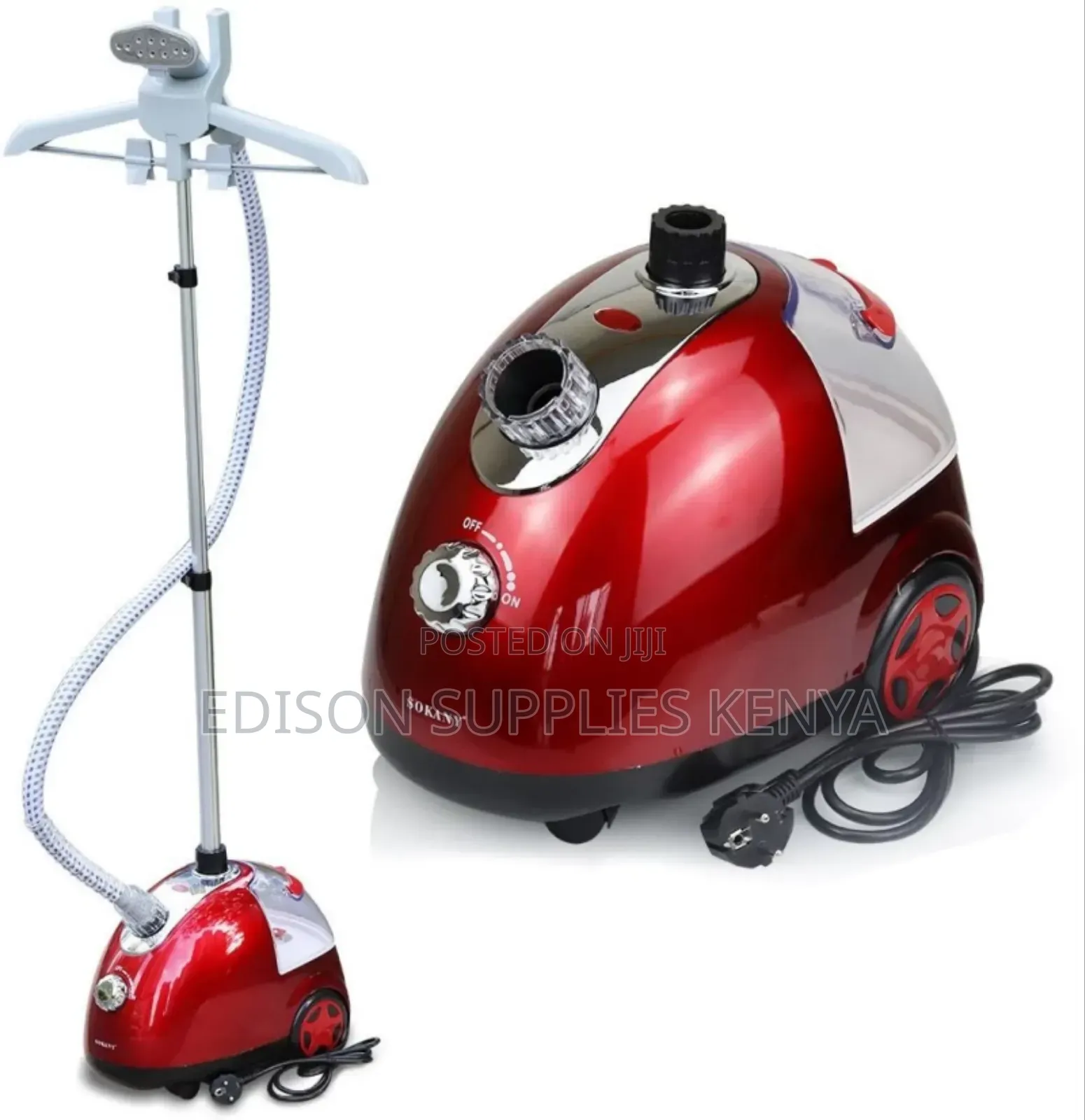 Sokany Single Pole Garment Steamer With Stand - 2000w