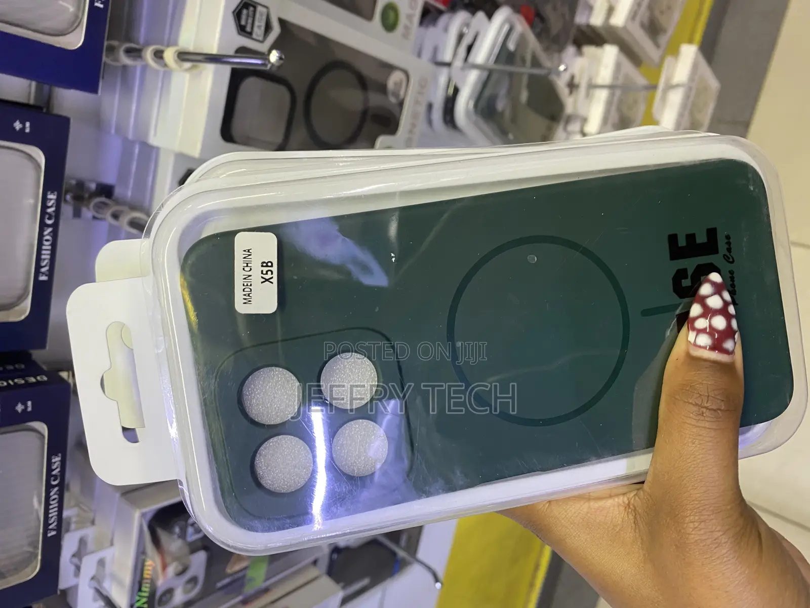Mukion Magsafe Silicone Protective Phone Case for Honor X5b