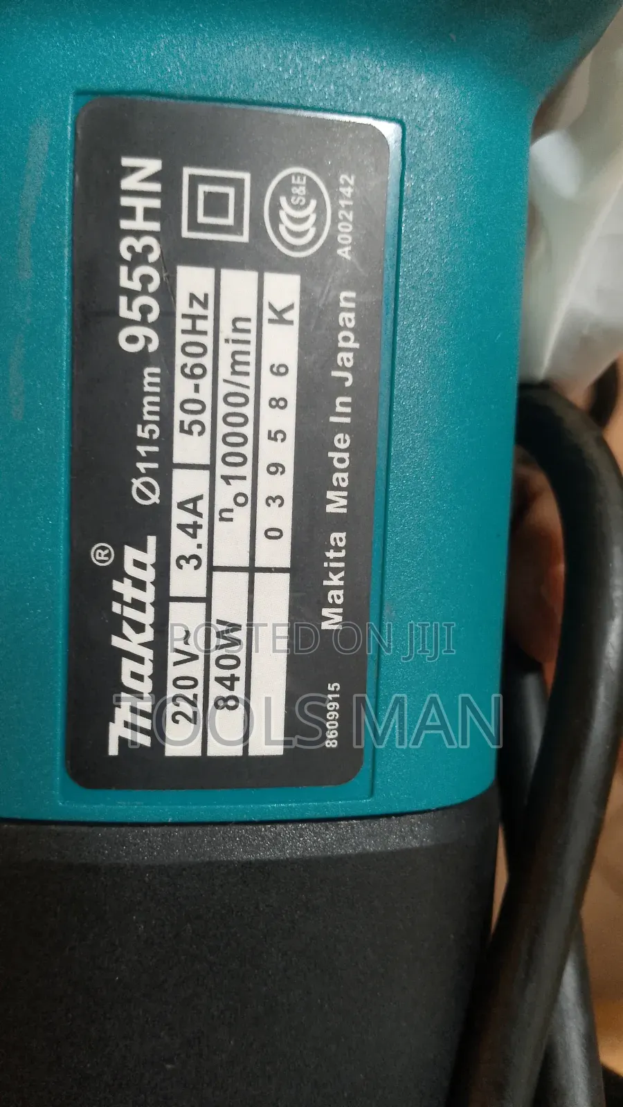 Makita Angle Grinder.