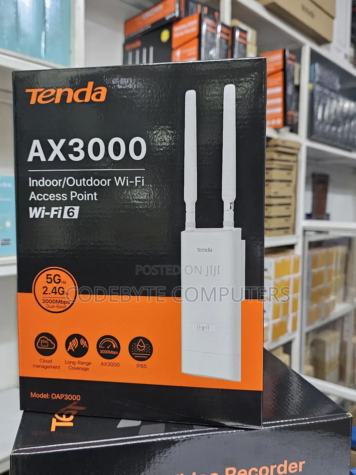 Tenda Oap3000 Ax3000 Indoor/Outdoor Wi-Fi Access Point
