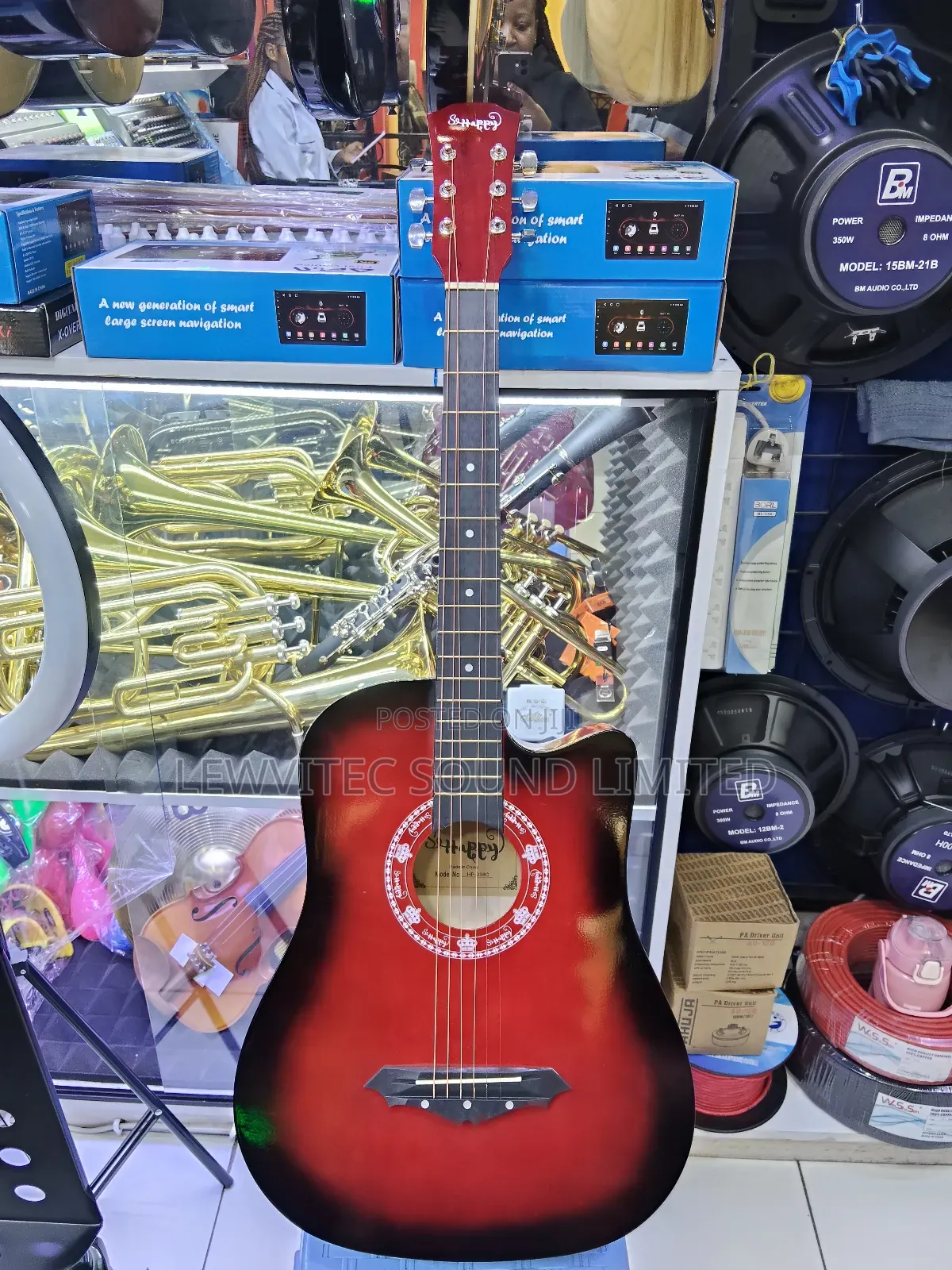 Red Wine Acoustic Guitar