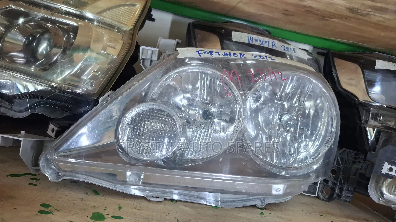 Toyota Fortuner 2012 Headlight