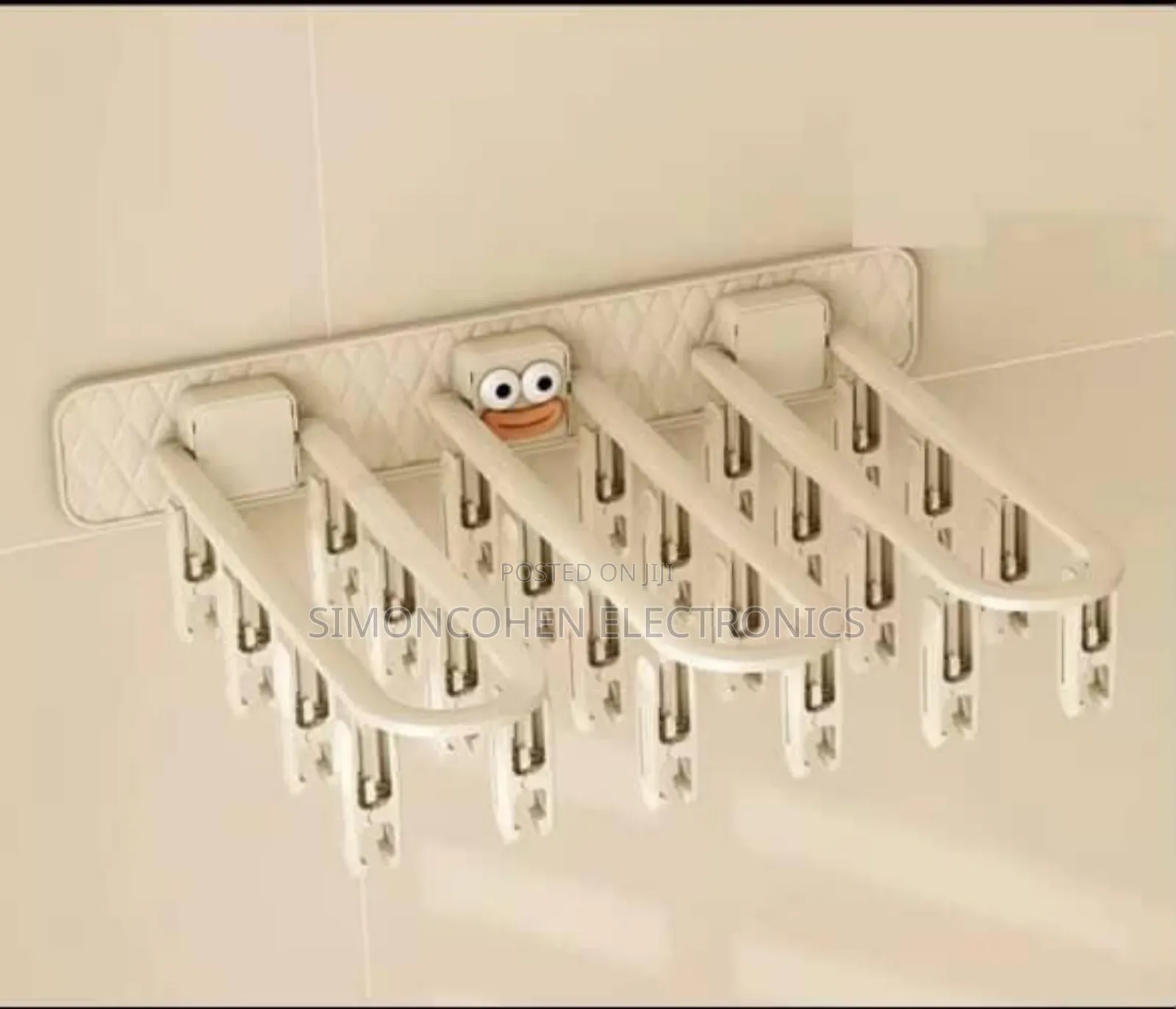 24 Clip Multifunction Wall Folding Cloth Hanger