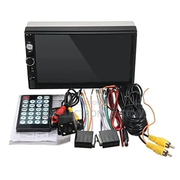 New 7 Inch Mp5 Radio With Bluetooth, Usb, Aux With Reverse Camera