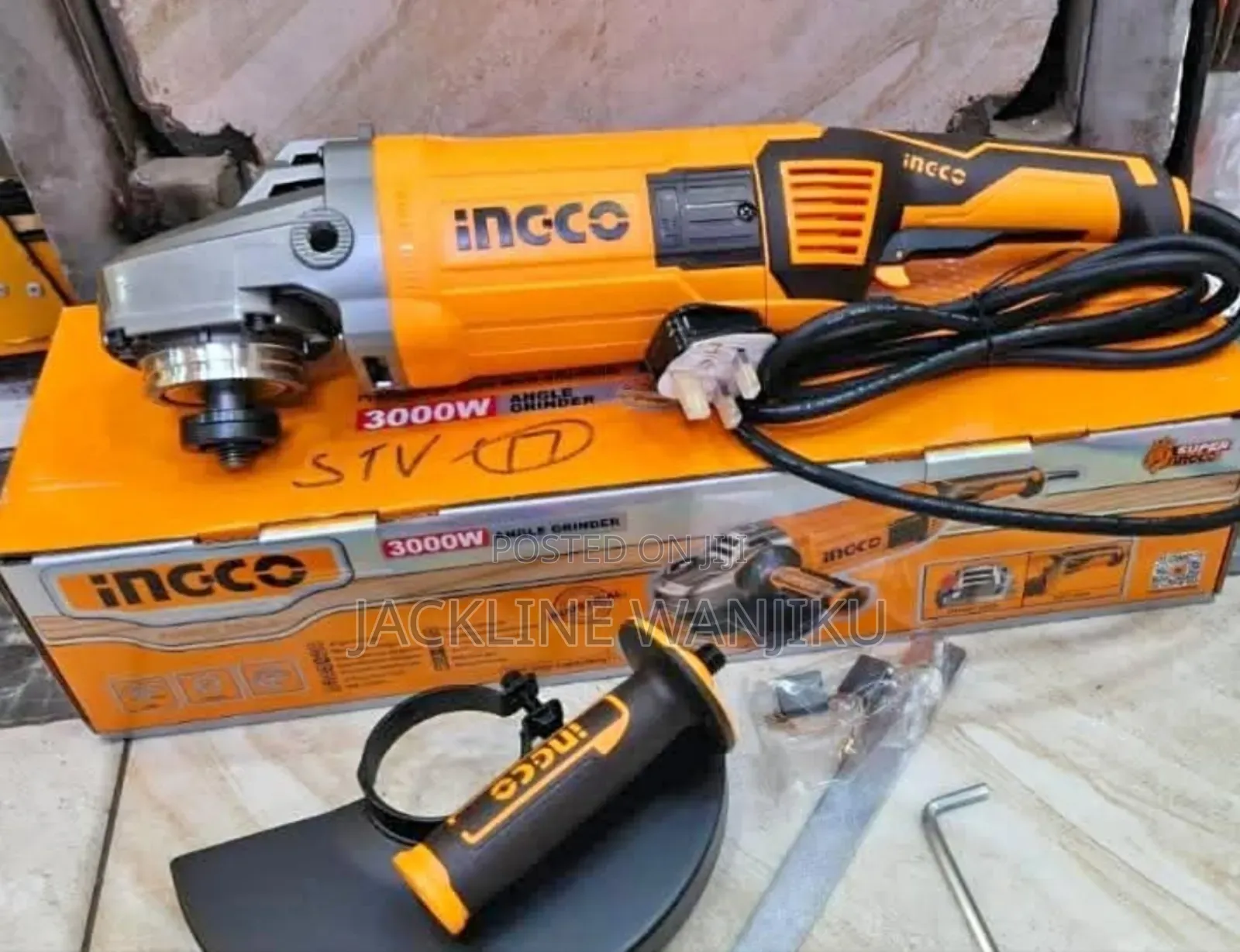 3000w Ingco Angle Grinder 9 Inches