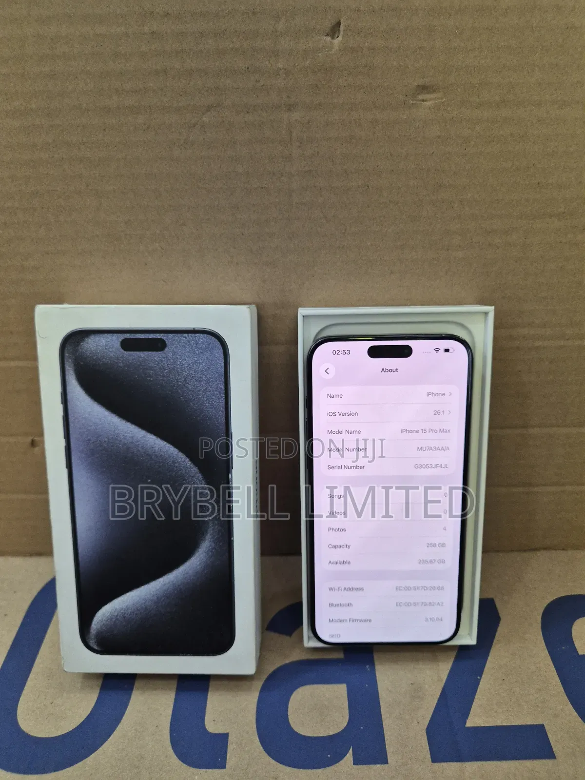 Apple iPhone 15 Pro Max 256 GB Blue