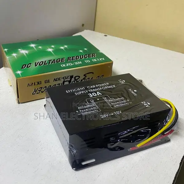 30a Electric Voltage Reducer Step-Down Transformer Dc 24v to 12v