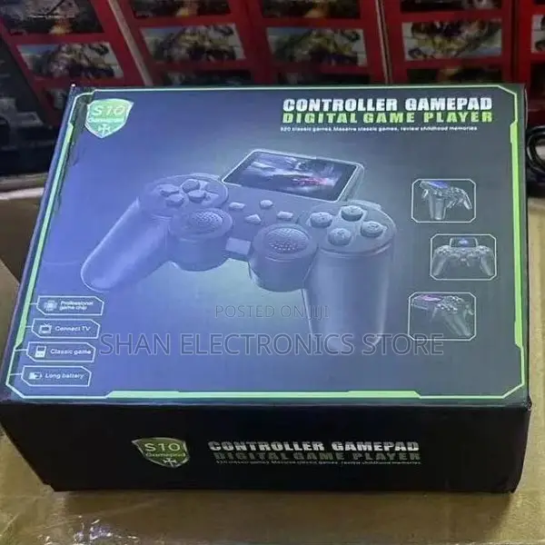 S10 Video Game Consoles Gamepad Controller 2.4-inch Builtin 520 Games