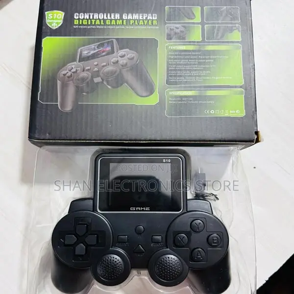 Latest Video Game S10 Handheld Retro Game With Inbuilt 520 Games