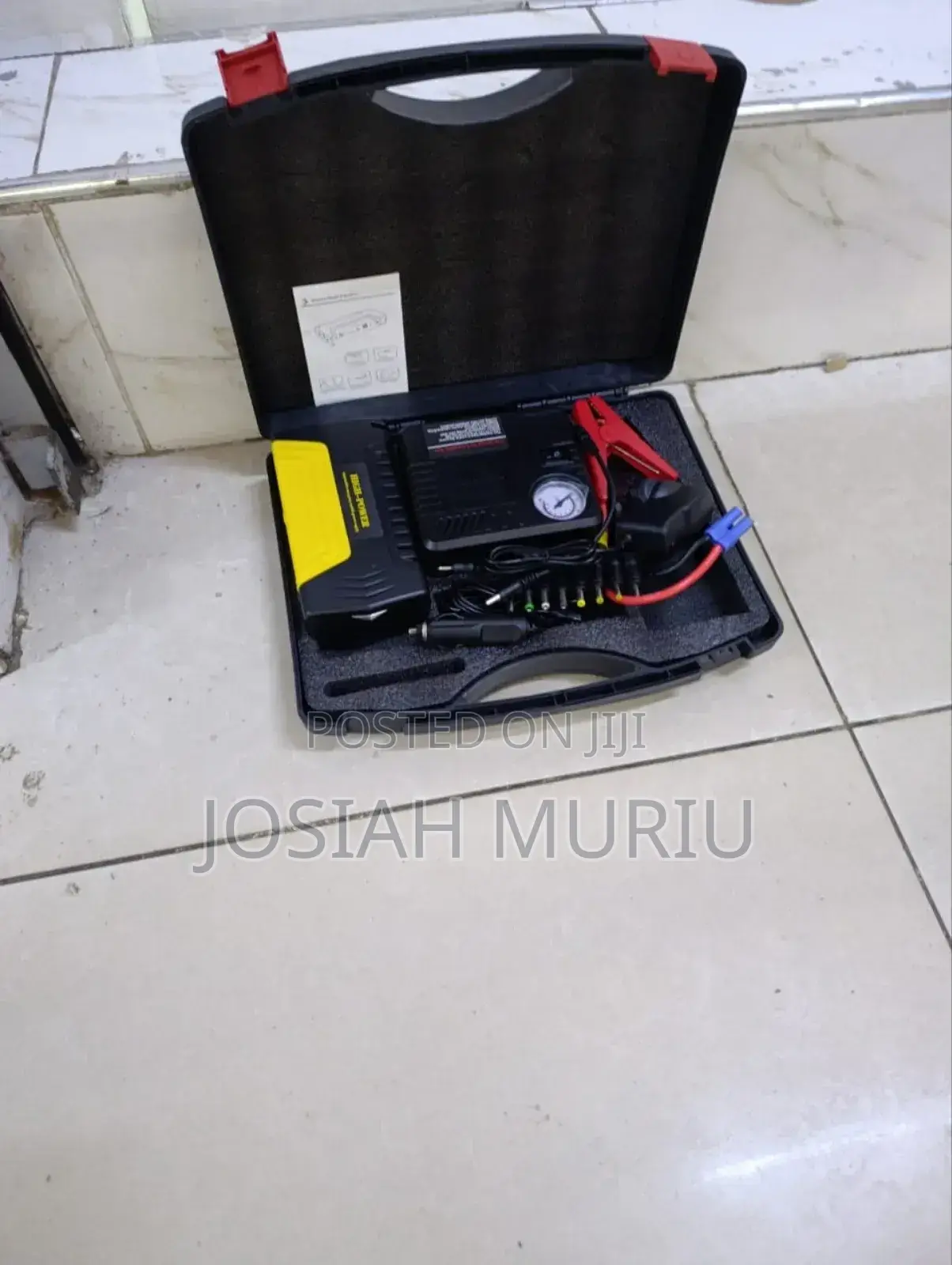 Portable Jump Starter Kit