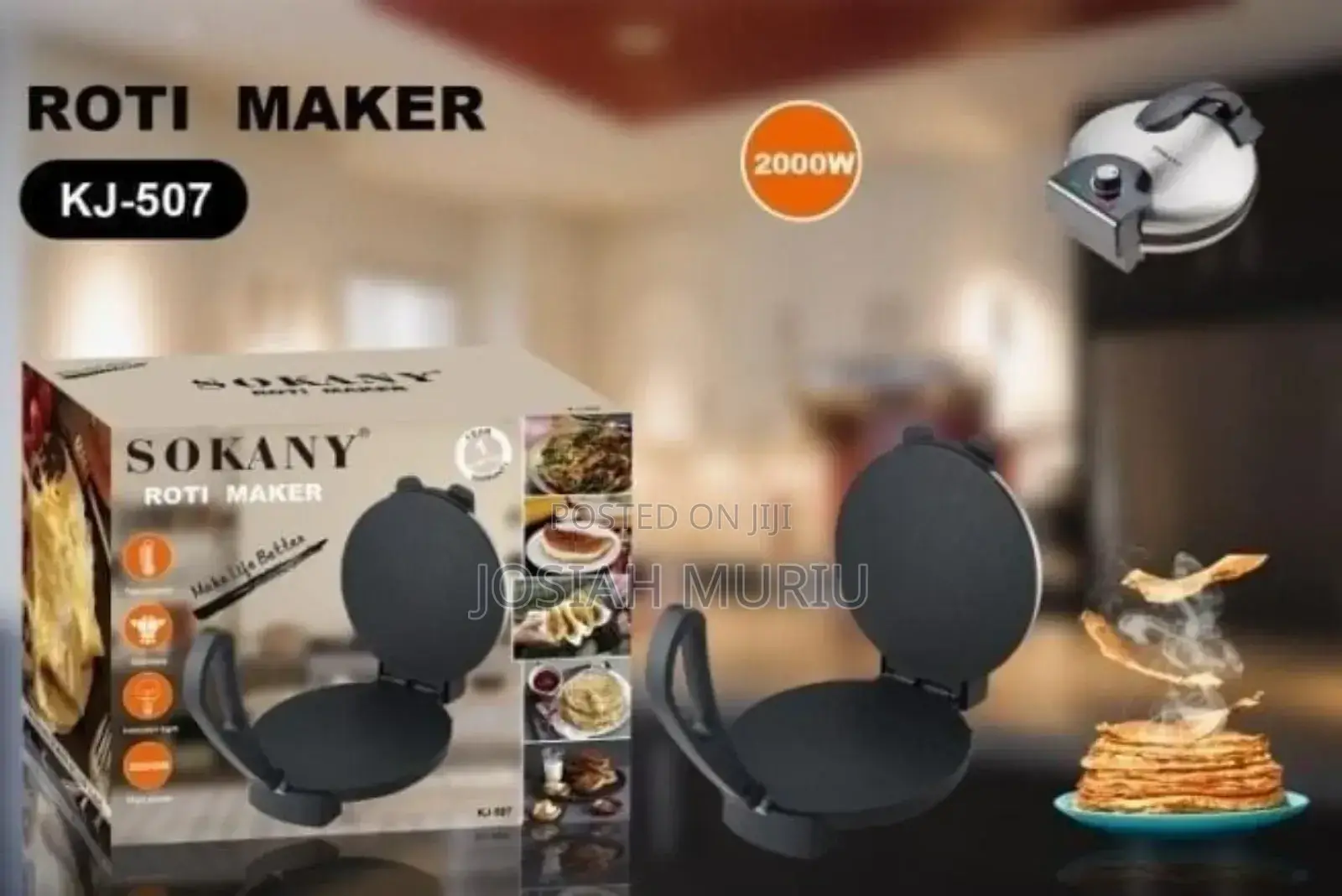 Sokany Chapati Maker