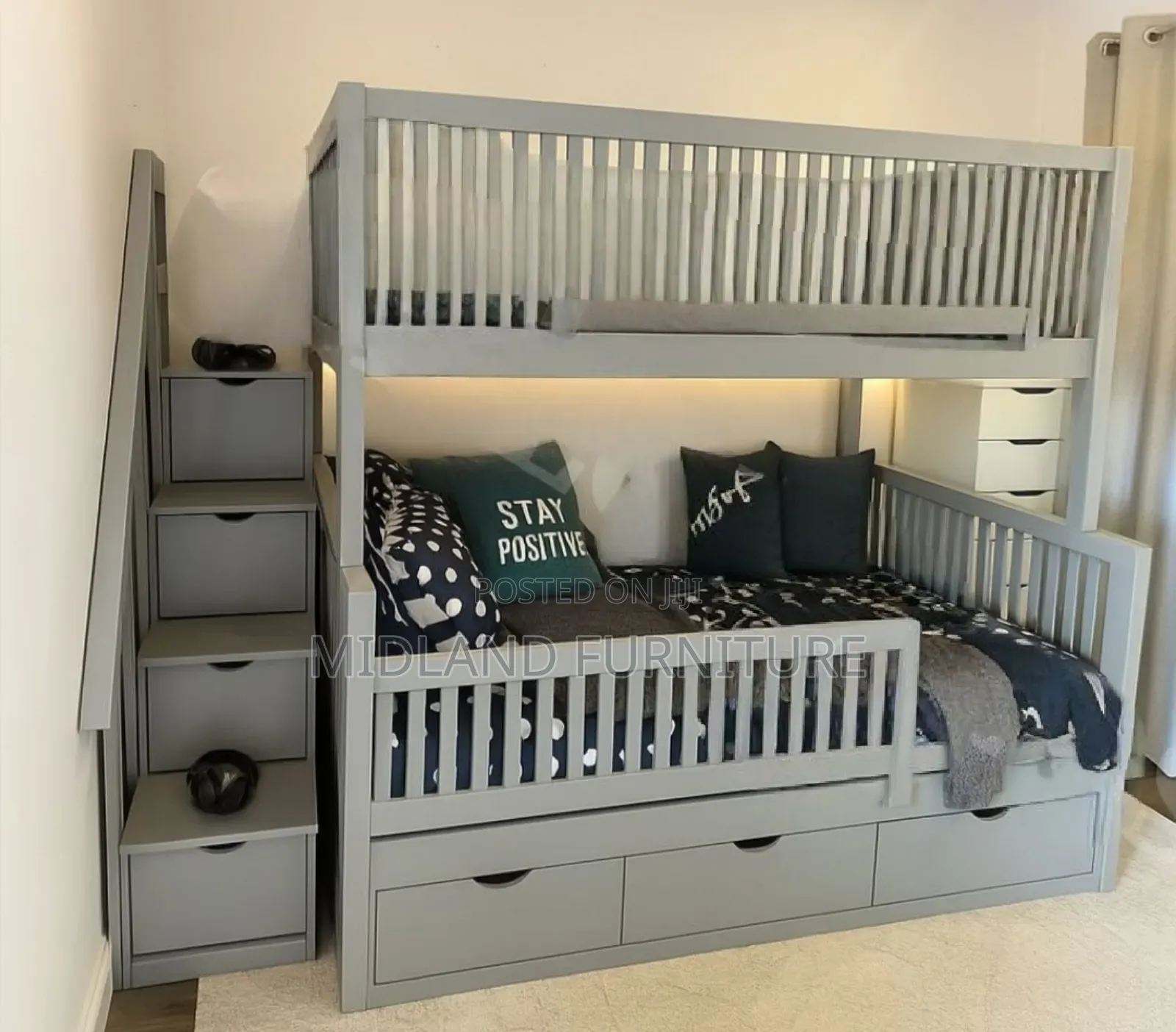 Modern Bunk Bed Double Decker Beds With Drawers in Kenya
