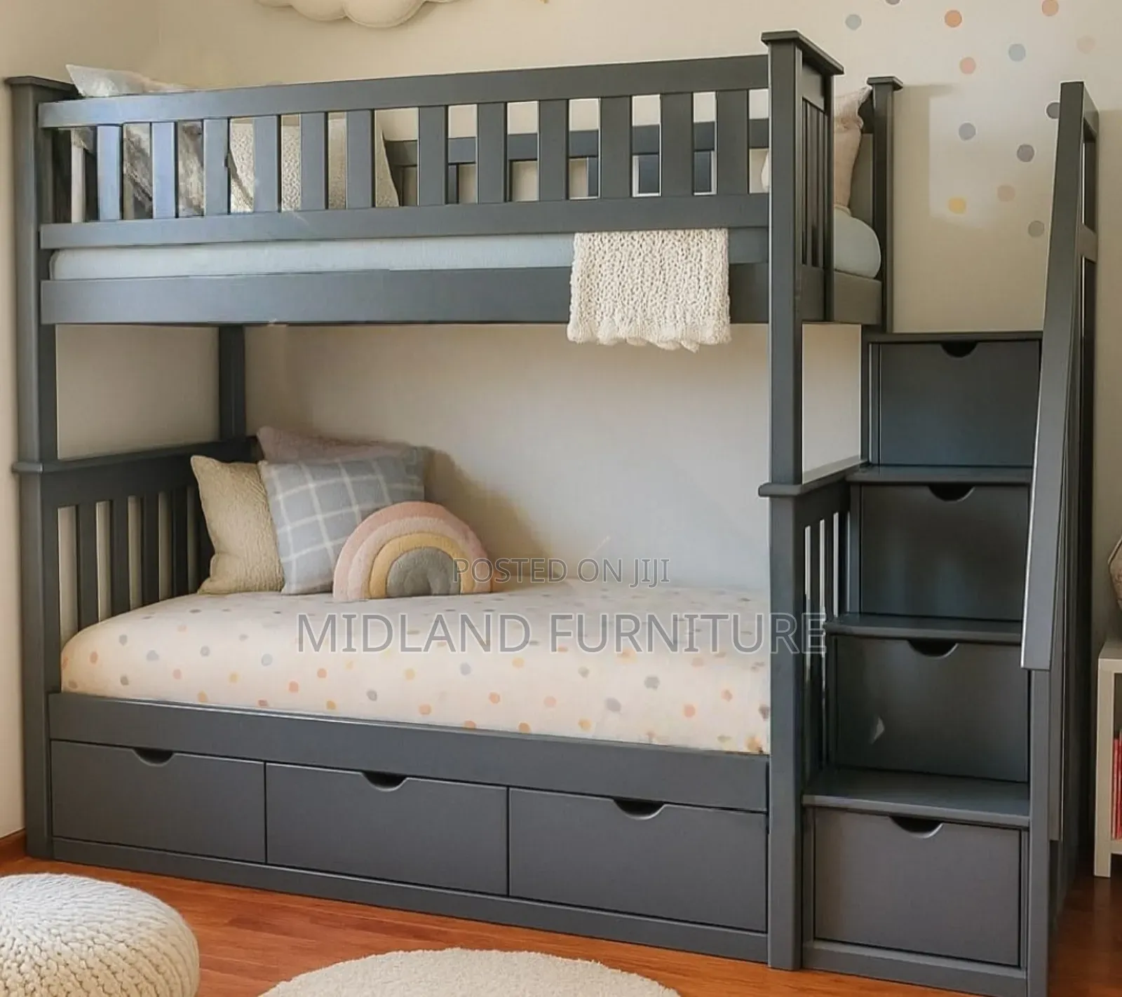 Modern Bunk Bed Double Decker Beds With Drawers in Kenya