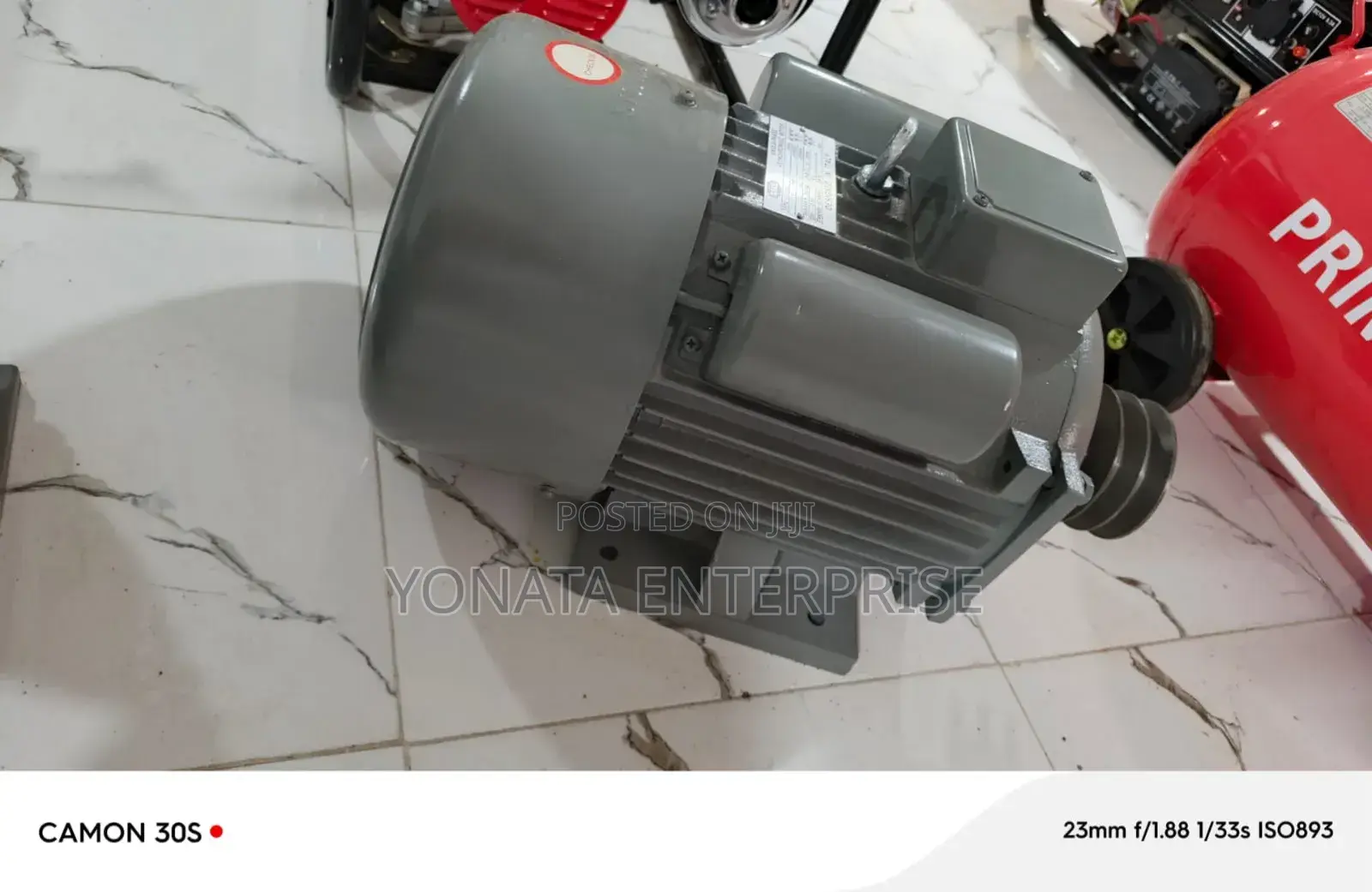 7.5hp High Speed Motor With Pulley