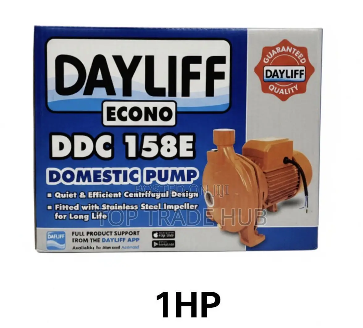 Dayliff Econo Ddc 158e Domestic Water Pump 1hp