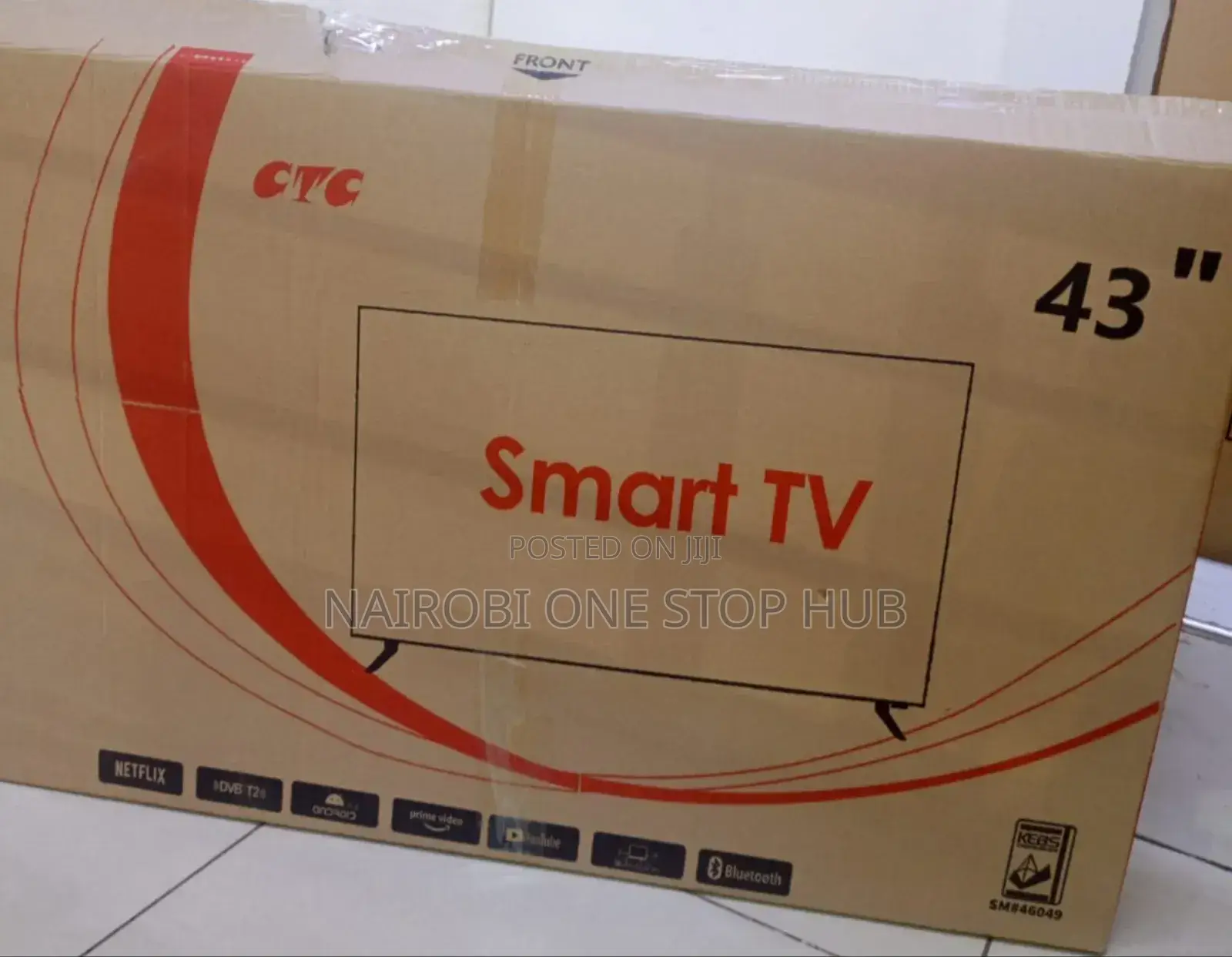 CTC 43" Smart Tv – Full Hd, Android, Netflix Youtube Ready