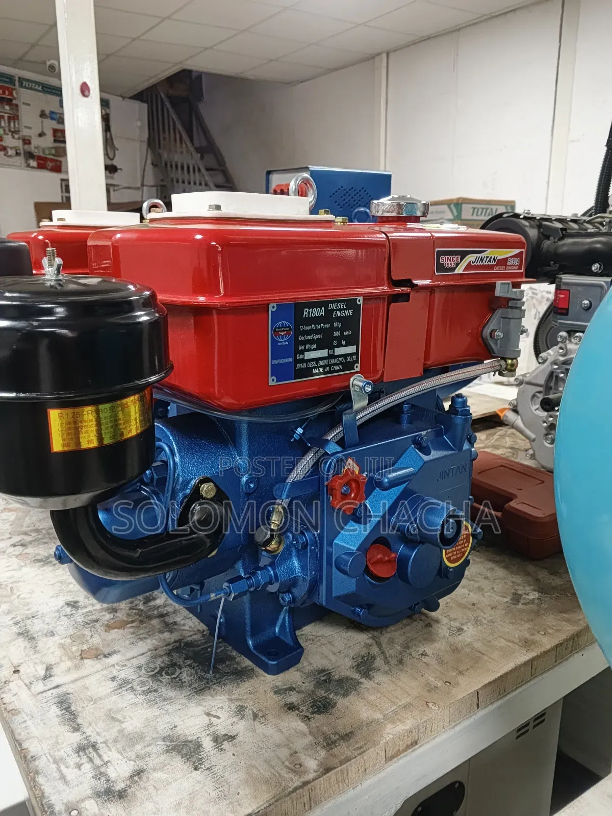 Jintan 10 Hp R180a Diesel Water Cooled Engine Best Quality