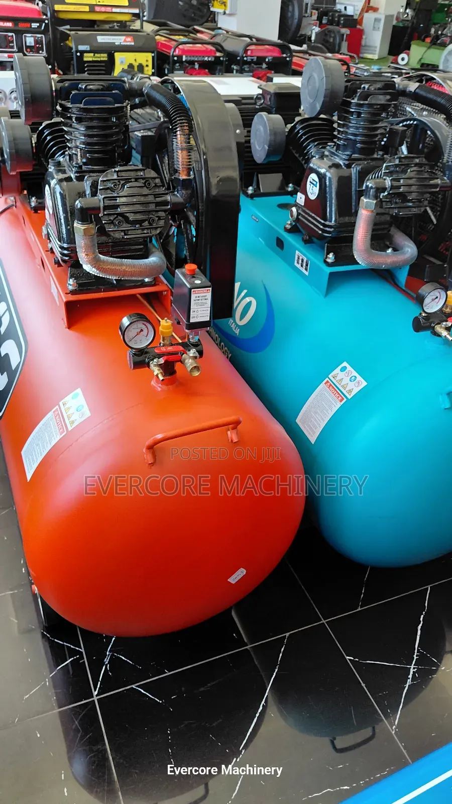 500litres Electric Air Compressor Machine Three Phase.