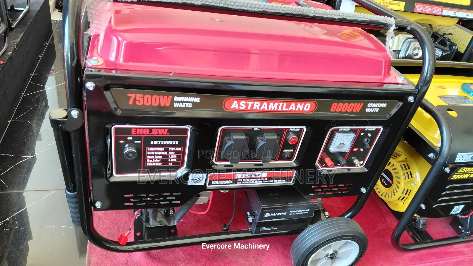 Astramilano 8000watts Petrol Ggenerator 17hp