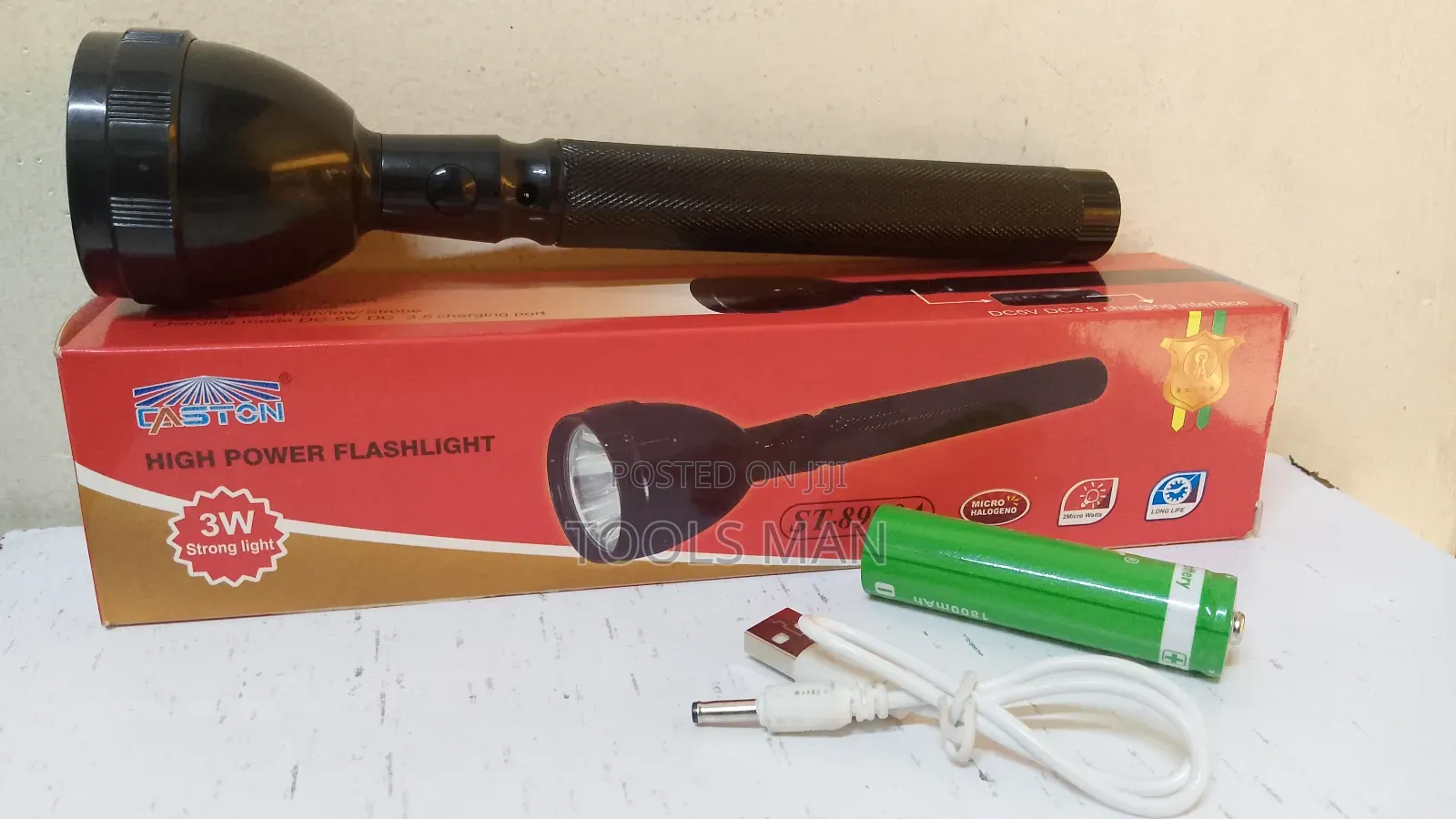 Caston High Power Flashlight.